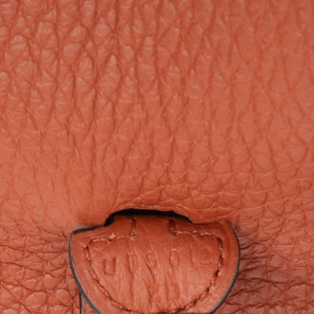 Hermes Evelyne Amazon TPM Maxi Cadreille Shoulder Bag Cuivre Brown Taurillon ... - Picture 6 of 6